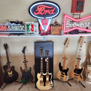 Double neck Gibson SG guitar Bootie's Pawn Shop