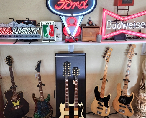 Double neck Gibson SG guitar Bootie's Pawn Shop